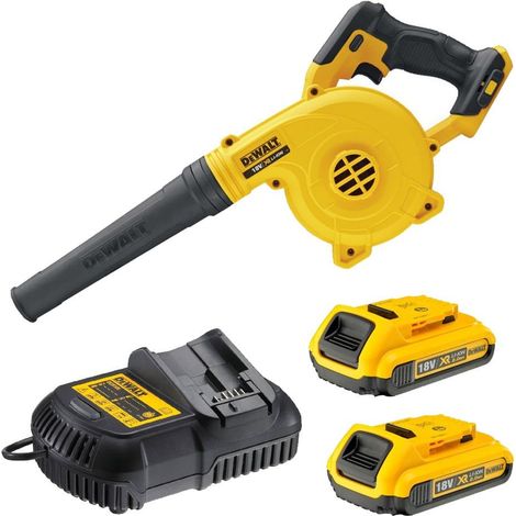 Dewalt DCV100D2 18v XR Compact Leaf Blower DCV100 + 2 x 2ah Batteries + Charger (1/4)