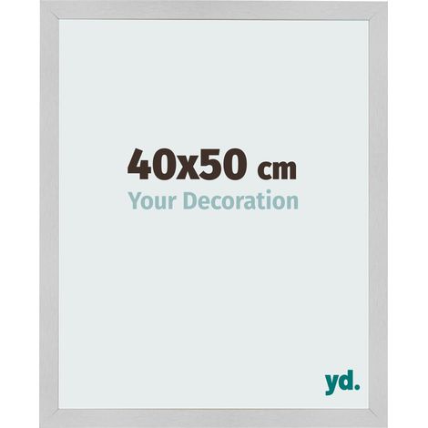 yd. - Cadre photo 40x50 - Acier Inoxydable - MDF - Bologna (1/5)