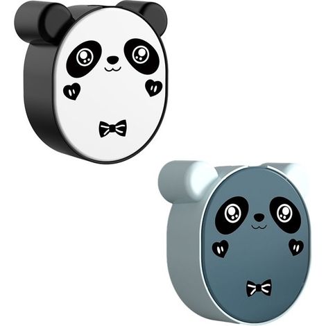 Porte-savon - Panda - Auto-drainant - Mural - Salle de bain - Cuisine - Tête de panda (1/5)