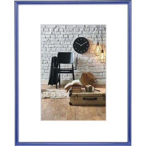 Hama 00061656 Cadre photo amovible Format du papier: DIN A4 (l x H x P) 220 x 305 x 15 mm bleu