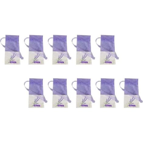 22 Pièces Lavande Sacs Cordon Séchées Vide Lavande Fleur Petit Sachet Sacs Cadeau Sachets Armoire Parfum Sachet pour Lavande [393] (1/3)