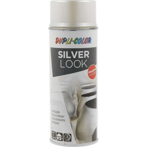 DUPLI-COLOR Vernice Argento 400 ml - Effetto Foglia d'Argento Lucido