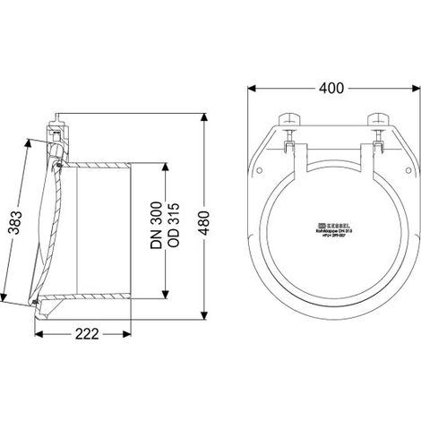 KESSEL 79300 clapet de tuyau