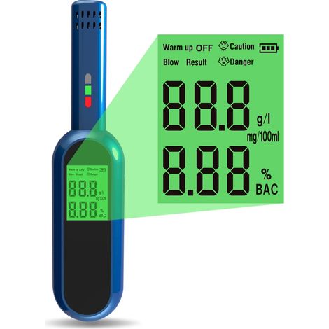 Éthylotest Portable – Capteur Semi-conducteur, Réponse Rapide – Haute Précision (1/4)