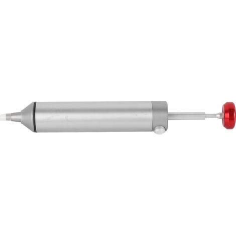 Pompe à dessouder manuelle en alliage d'aluminium forte aspiration outil portable retrait soudure pour bricoleur (1/5)