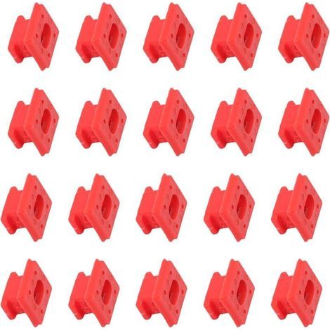 Lot de 20 bandes à œillets pour tableau de bord E46 3 E65 E66 7 Series X3 E85 51458266814 (1/5)