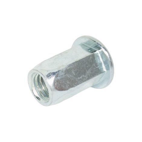 Écrous à sertir pour collier cylindrique M6x16 AN322 galvanisés, lot de 5 (1/5)