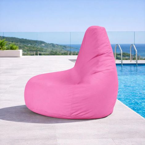 Pouf poire extérieur rose ARTA (1/4)
