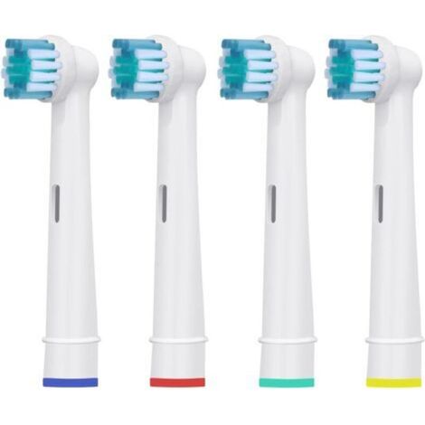 Brossettes de Rechange - Têtes de Brosse à Dents de Rechange Compatibles avec Brossette Oral B Brosse a Dent Electrique Vitality 100, Pro, Genius X, Kids
