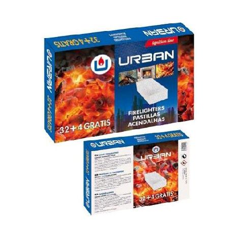 Pompe urbane accese, bianca, scatola completa 32x, 1152 pillole (864 + 288 gratuite)