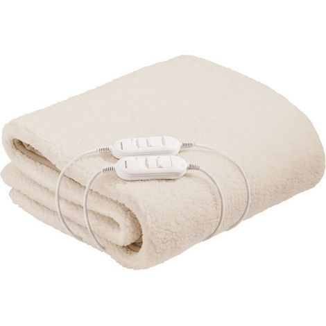 Chauffe Matelas - Chauffant Confort Couverture e - SENCOR - SUB 291 - 120 W - 2 personnes - Blanc (1/3)
