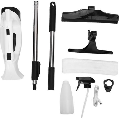 Lavavetri senza fili – aspirazione da 1,2 kPa, tergivetro in silicone da 28 cm, serbatoio rimovibile da 150 ml (1/5)