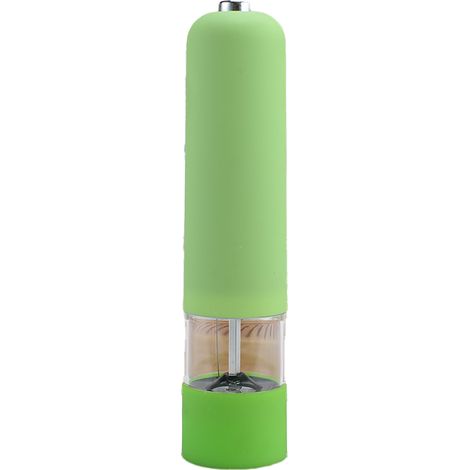 Ensemble moulin à sel et poivre électrique, alimenté par piles, avec lumière et réglage, lot de 2 (1/5)