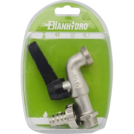 RUBINETTO A SFERA CON PORTAGOMMA BLISTER 3/4 DN 14 PN 16