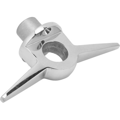 Élingue de 6 pouces avec clip, en acier inoxydable 316, finition polie, haute résistance, adaptée aux yachts et aux bateaux. (1/5)