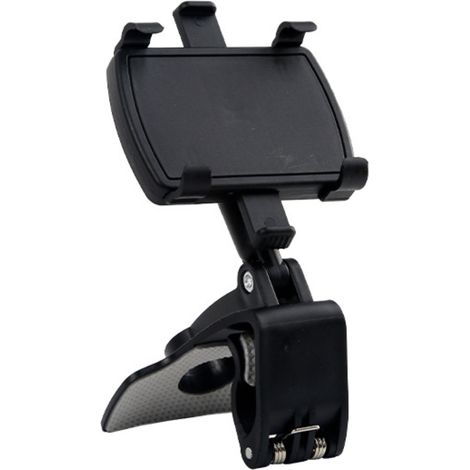 Support Téléphone Voiture - Rotation 360° - Pour Smartphone 4 À 7 Pouces - Fixation Tableau De Bord Sans Outil - 1 Pièce
