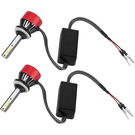 2 ampoules LED auto 880 881 96W 6000K blanc vif, feux de phare L8H (1/5)