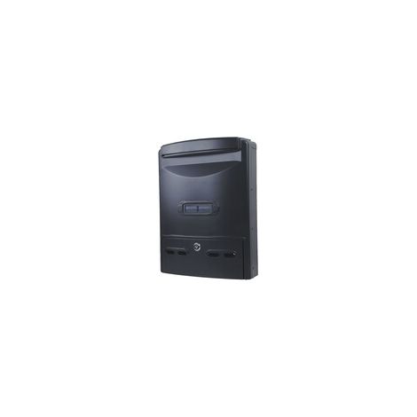 C CASSETTA POSTALE EUROPA NERO 9005 29X10X39CM- 1,0 pz