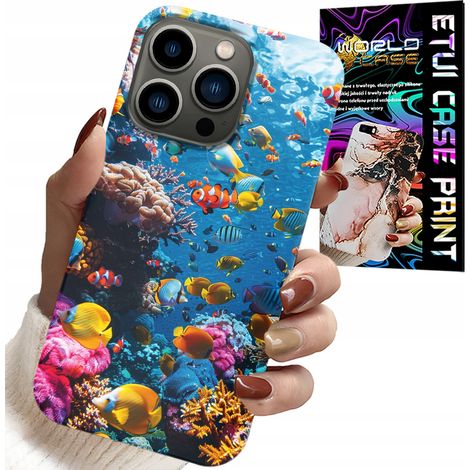 Custodia per iPhone 15 Pro - barriera corallina, pesci colorati, mondo sottomarino dei pesci (1/5)