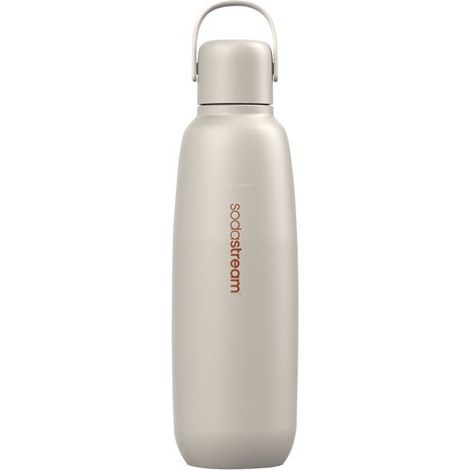 Sodastream Fizz&Go Cool Isolierflasche Beige Sand 0,9L