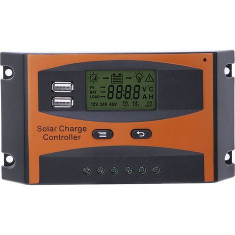 Contrleur de charge solaire PWM Identification automatique 12/24V Régulateur de panneau solaire 20A (1/5)