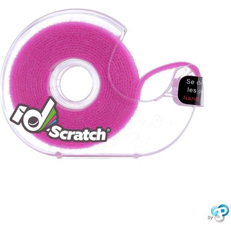 Nastro adesivo autoadesivo - Rotolo 2m x 2cm - Colore Viola Rosso (1/2)