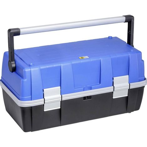 allit McPlus ProAlu C22 caja de herramientas negra de aluminio