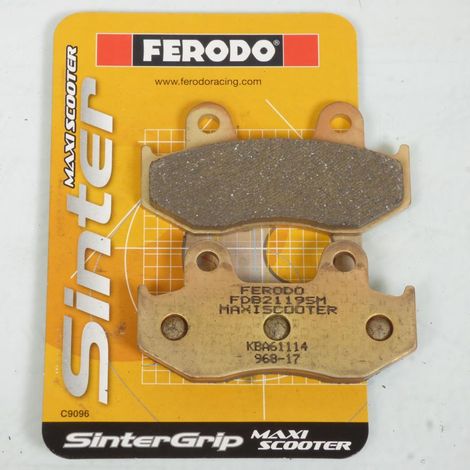 Plaquette de frein Ferodo pour Scooter Honda 125 SH 2009 JF23A / (1/2)