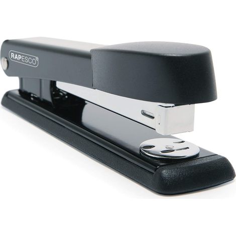 Rapesco marlin Metall-Tischhefter - bis zu 25 Blatt - Heftung 26/6, 24/6 - offene und geschlossene Heftung