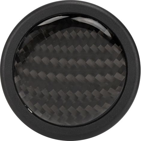Bouton de klaxon en fibre de carbone à 6 trous pour volants MOMO (pièce de rechange automobile) (1/5)
