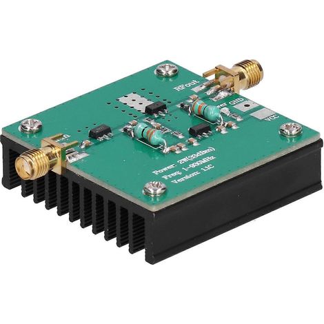 12-V-Gleichstrom-HF-Breitbandverstärkermodul, Arbeitsfrequenz 1–930 MHz, 2,0 W