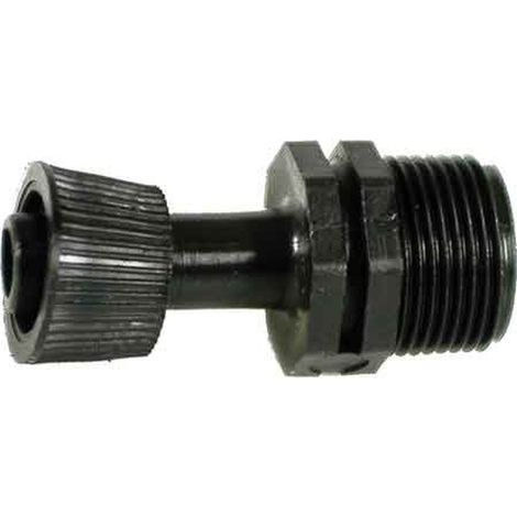 RACCORDO MASCHIO PER ALA G. Ø 16x3/4" mm Q.TA 100