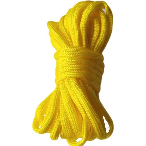 Stück Outdoor-Rettungsseil, 7-adriges Fallschirmseil, Bergsteigerseil, geflochtenes Handseil für Camping und Klettern