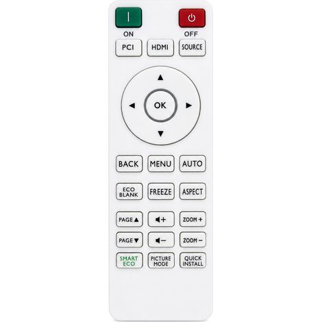 Télécommande pour Vidéoprojecteur Compatible avec BenQ RCX016 avec Pointeur Laser (1/5)