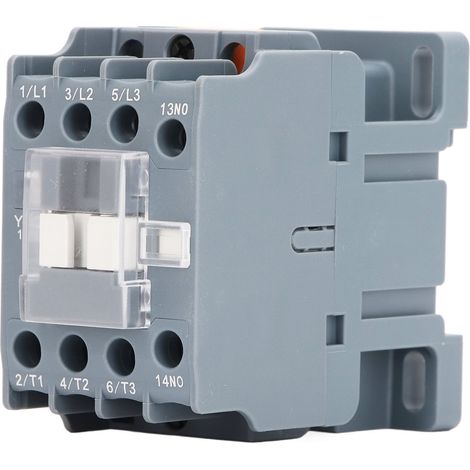 Contacteur AC 12A, Contact en alliage d'argent normalement ouvert, interrupteur électrique à forte conductivité AC 110V (1/5)
