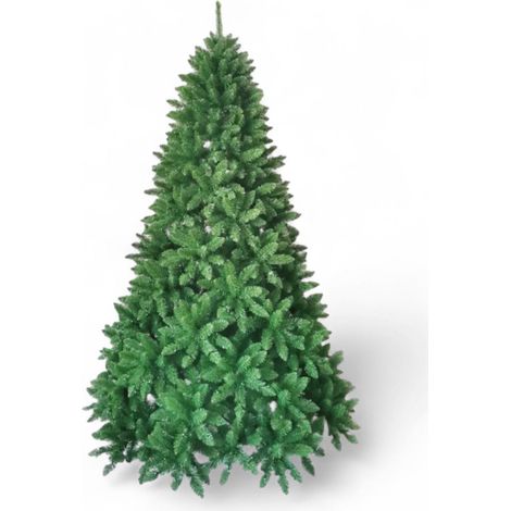 Albero di natale verde con rami in pvc e base in metallo Himala - H150 cm