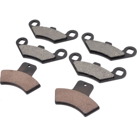 Lot de 6 plaquettes frein avant et arrière en fer pour Polaris Sportsman 500 4x4 1998-2002 (1/5)