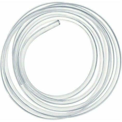 2 Meter langer, transparenter, flexibler PVC-Schlauch, 16 × 20 mm Druckschlauch.