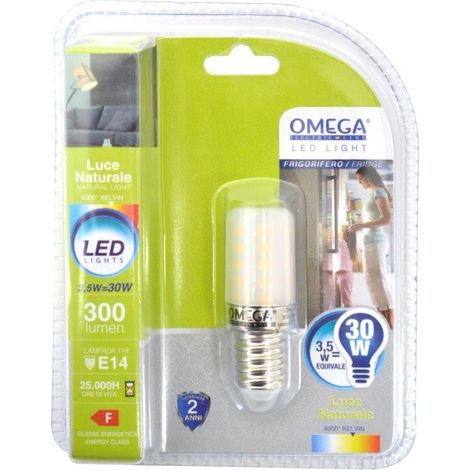 LAMPADA LED FRIGO 3.5W E14 4000K