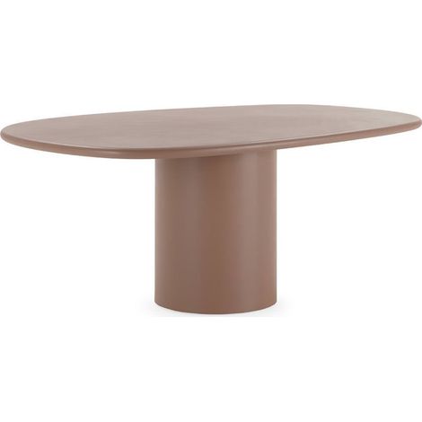 Table de salle à manger ovale moka - Moka (1/5)