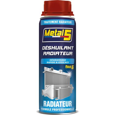 Déshuilant radiateur formule professionnelle AQUA'5 - 250ml - Ce produit de marque Metal 5 est neuf.
