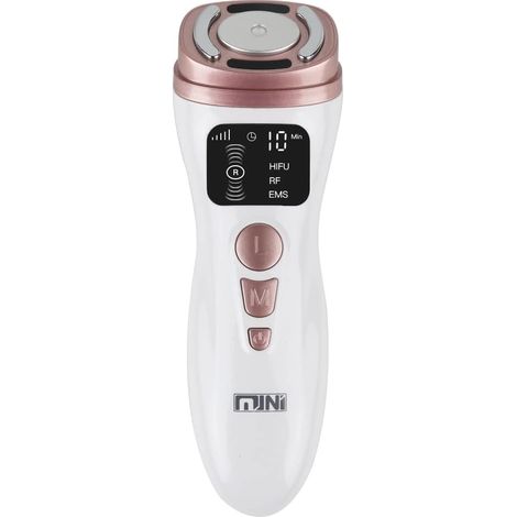 Mini-HIFU-Gerät für die Gesichtsmassage mit Ultraschall, EMS und Radiofrequenz zur Hautverjüngung und -straffung sowie zur Gesichtspflege. Schönheitsprodukt. (1/4)