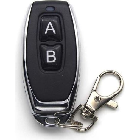 1 Garagentor-Alarmschlüssel, Funkfernbedienung, Lerncode, LED-Leuchte, 4 Kanäle, für Garage und Haus (1/5)