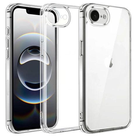Schutzhülle für Apple iPhone 16e, Alogy HybridShield™️, transparent (1/5)