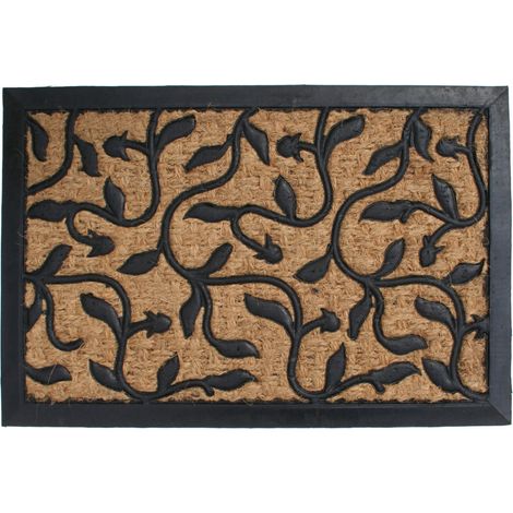 Tapis Coco et Caoutchouc Juta 40x60cm