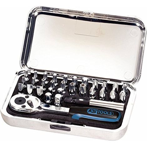 KS TOOLS 1/4' Coffret d'embouts CHROMEplus, 31 pcs ( 918.4500 ) (1/2)