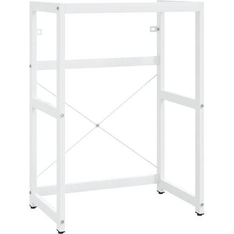 Maison Exclusive - Badezimmer Waschtischgestell Weiß 59x38x83 cm (1/5)