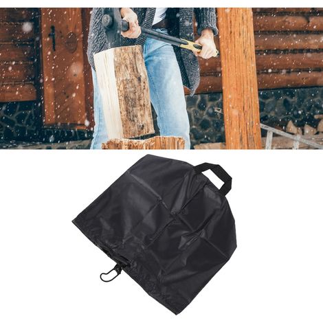 Housse de Protection pour Coupe-Bûches avec Revêtement Anti-Adhérence, Durable et Résistant à la Pluie, Housse Imperméable pour Fendeur de Bois avec Cordon de Serrage - Petits Fendeurs de Bois (1/5)