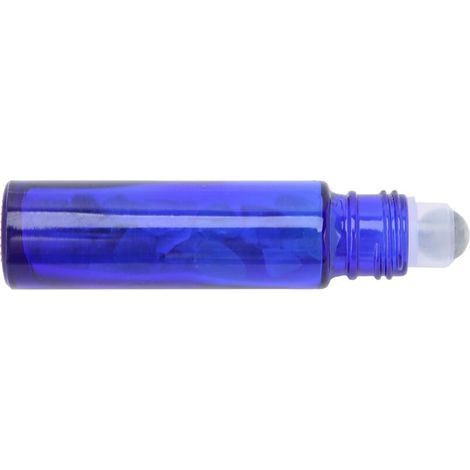10-ml-Glas-Roll-On-Flasche mit Natursteinkugel – ideal für ätherische Öle und Aromatherapie (1/5)