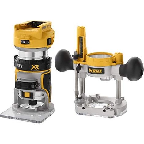 DEWALT 18V 2-in-1 8mm Fräsmaschine DCW604N SOLO